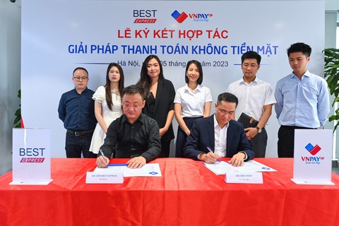 BEST Express Việt Nam triển khai hình thức thanh toán VNPAY-QR - Ảnh 1. BEST Express Việt Nam triển khai hình thức thanh toán VNPAY-QR - Ảnh 1.