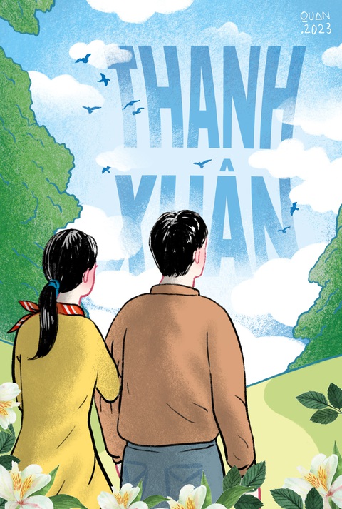 Thanh xuân: đâu chỉ ở nửa phía? - Ảnh 1. Minh họa ĐẶNG HỒNG QUÂN