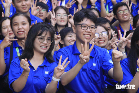 Hơn 700 'thầy cô tương lai' lên đường 'viết' tiếp trang sử Mùa hè xanh năm thứ 30 - Ảnh 5. Trường đại học Sư phạm TP.HCM là "cái nôi" của chiến dịch Mùa hè xanh mà tiền thân là chiến dịch Ánh sáng văn hóa hè từ 30 năm trước - Ảnh: CÔNG TRIỆU