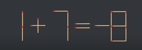 Thử tài IQ: Di chuyển một que diêm để 2x7=9-1 thành phép tính đúng - Ảnh 7. Thử tài IQ: Di chuyển một que diêm để 2x7=9-1 thành phép tính đúng - Ảnh 7.
