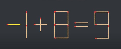 Thử tài IQ: Di chuyển một que diêm để 6/3=5-2 thành phép tính đúng - Ảnh 1.