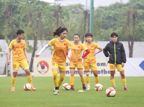 World Cup nữ 2023: 8 tân binh chỉ là 'đội lót đường'? - Ảnh 2. Đội tuyển nữ Việt Nam lần đầu góp mặt tại World Cup nữ 2023 - Ảnh: VFF