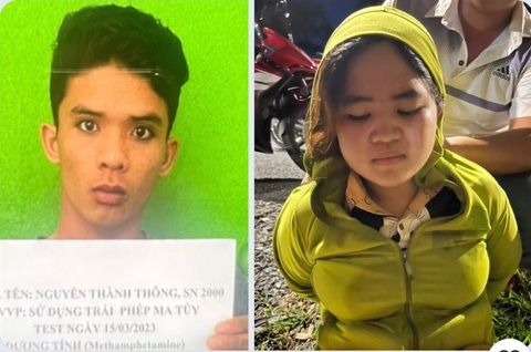Hai nghi phạm sát hại nam thanh niên với hàng chục nhát đâm rồi bỏ xác trên bãi đất trống tại Bình Dương - Ảnh: T.D. Hai nghi phạm sát hại nam thanh niên với hàng chục nhát đâm rồi bỏ xác trên bãi đất trống tại Bình Dương - Ảnh: T.D.