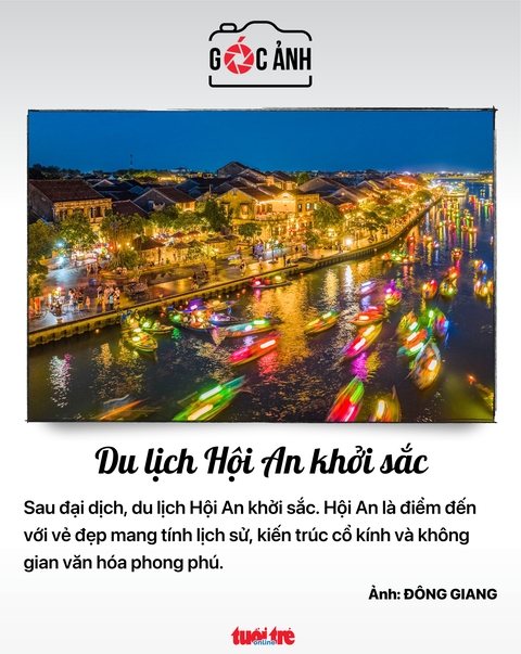 Du lịch Hội An khởi sắc - Ảnh: ĐÔNG GIANG Du lịch Hội An khởi sắc - Ảnh: ĐÔNG GIANG
