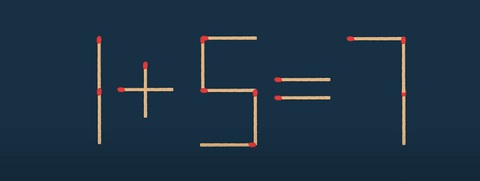 Thử tài IQ: Di chuyển một que diêm để 2+4=9-2 thành phép tính đúng - Ảnh 7. Thử tài IQ: Di chuyển một que diêm để 2+4=9-2 thành phép tính đúng - Ảnh 7.