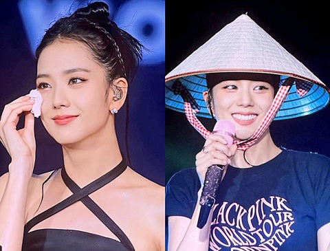 Jisoo của BlackPink chụp ảnh với nón hồng, concert quốc tế còn là nơi quảng bá văn hóa các nước - Ảnh: Instagram nhân vật Jisoo của BlackPink chụp ảnh với nón hồng, concert quốc tế còn là nơi quảng bá văn hóa các nước - Ảnh: Instagram nhân vật