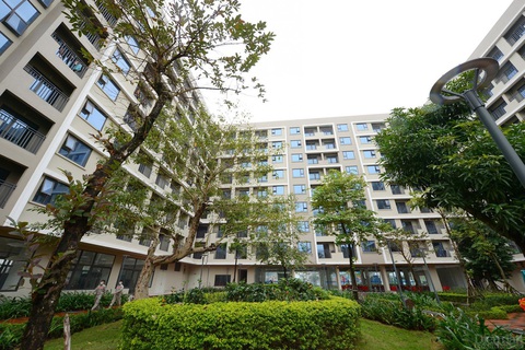 Hơn 19.800 căn nhà ở xã hội, nhà ở công nhân được khởi công, xây dựng trong 7 tháng - Ảnh 1. Khu nhà ở công nhân tại Khu công nghiệp Yên Phong, tỉnh Bắc Ninh - Ảnh: N.M.