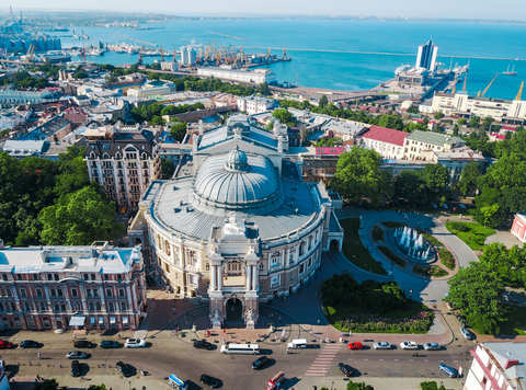 UNESCO đề xuất đưa Venice, Ý và các địa danh tại Ukraine vào danh sách di sản bị đe dọa - Ảnh 2. Một phần thành phố Odessa, Ukraine - Ảnh: SHUTTERSTOCK