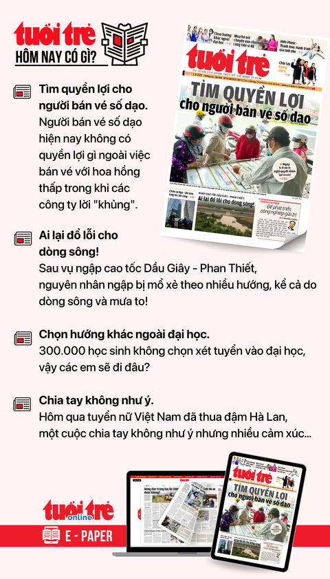 Tin tức sáng 2-8: - Ảnh 6. Tin tức chính trên Tuổi Trẻ nhật báo hôm nay 2-8. Để đọc Tuổi Trẻ báo in phiên bản E-paper, mời bạn đăng ký Tuổi Trẻ Sao TẠI ĐÂY