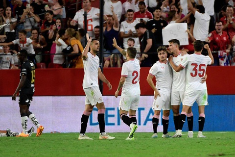 Xem Man City tranh Siêu cúp châu Âu với Sevilla trên kênh nào? - Ảnh 4. Sevilla nổi tiếng với khả năng thi đấu xuất thần ở những trận so tài mang tính quyết định đối với ngôi vô địch - Ảnh: REUTERS