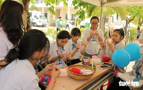 Nhiều học sinh sau khi tốt nghiệp THCS đã học nghề và học văn hóa tại các trường trung cấp, cao đẳng nghề - Ảnh: TRUNG TÂN Nhiều học sinh sau khi tốt nghiệp THCS đã học nghề và học văn hóa tại các trường trung cấp, cao đẳng nghề - Ảnh: TRUNG TÂN