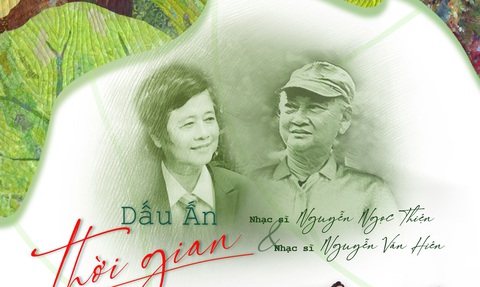 Chương trình “Dấu ấn thời gian” của nhạc sĩ Nguyễn Ngọc Thiện và Nguyễn Văn Hiên - Ảnh: HTV Chương trình “Dấu ấn thời gian” của nhạc sĩ Nguyễn Ngọc Thiện và Nguyễn Văn Hiên - Ảnh: HTV