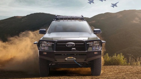 Ford Ranger có bản chạy điện 'chính hãng' - Ảnh 1. Phiên bản Ford Ranger chuyên dụng do một hãng độ Thái Lan tùy biến và được Blue Oval thông qua - Ảnh: Ford