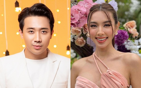 Tin tức giải trí 11-8: Trấn Thành trả lời câu hỏi 'làm người nổi tiếng có khó chịu không?' - Ảnh 1. Từ trái qua: Trấn Thành, Thùy Tiên - Ảnh: Facebook nhân vật
