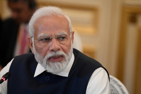 Thủ tướng Ấn Độ Narendra Modi - Ảnh: REUTERS Thủ tướng Ấn Độ Narendra Modi - Ảnh: REUTERS