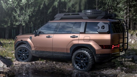 Hyundai Santa Fe 2024 có phiên bản off-road - Ảnh 6. Hyundai Santa Fe 2024 có phiên bản off-road - Ảnh 6.