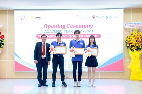 Chính sách học bổng của UEF dành cho thí sinh nhập học chương trình quốc tế - Ảnh 1. Chính sách học bổng của UEF dành cho thí sinh nhập học chương trình quốc tế - Ảnh 1.