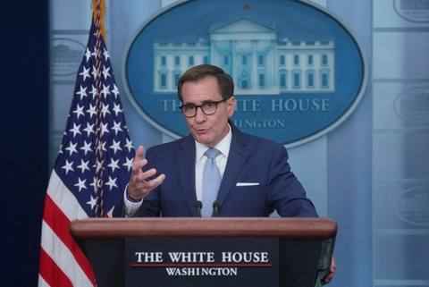 Người phát ngôn Nhà Trắng John Kirby - Ảnh: REUTERS Người phát ngôn Nhà Trắng John Kirby - Ảnh: REUTERS
