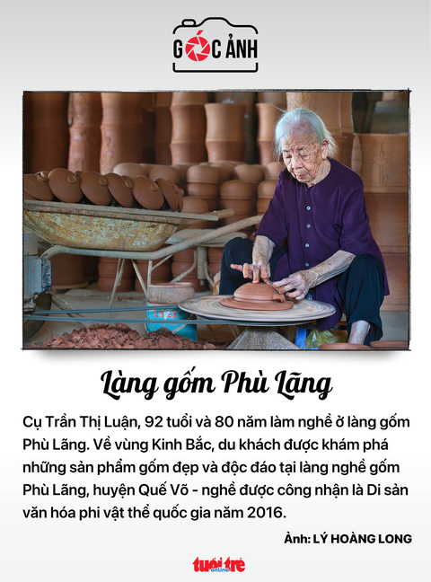 Làng gốm Phù Lãng - Ảnh: LÝ HOÀNG LONG Làng gốm Phù Lãng - Ảnh: LÝ HOÀNG LONG