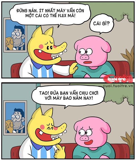 Đừng nản, vẫn còn một thứ để flex mà - Ảnh 1. Đừng nản, vẫn còn một thứ để flex mà - Tranh" Thăng Fly