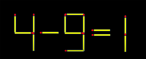 Thử tài IQ: Di chuyển một que diêm để 7+4=4+0 thành phép tính đúng - Ảnh 7. Thử tài IQ: Di chuyển một que diêm để 7+4=4+0 thành phép tính đúng - Ảnh 7.