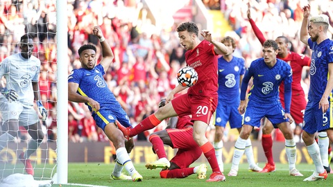 Jota (20), một trong số những chân sút cự phách của Liverpool mà hàng công Chelsea không thể sánh được - Ảnh: Reuters Jota (20), một trong số những chân sút cự phách của Liverpool mà hàng công Chelsea không thể sánh được - Ảnh: Reuters