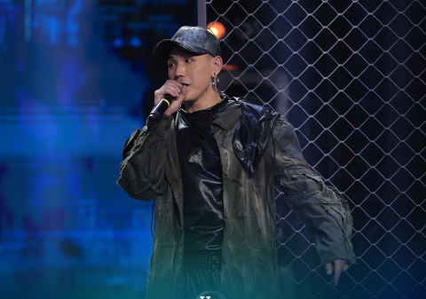 Voltak biểu diễn bản rap - Ảnh: BTC Voltak biểu diễn - Ảnh: BTC