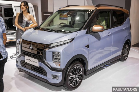 Chi tiết 'tiểu' Xpander Cross sẽ lắp ráp tại Indonesia - Ảnh 1. Mẫu xe điện Mitsubishi eK X EV dự kiến sẽ mở bán chính thức khi dây chuyền lắp ráp kể trên đi vào hoạt động - Ảnh: PAULTAN