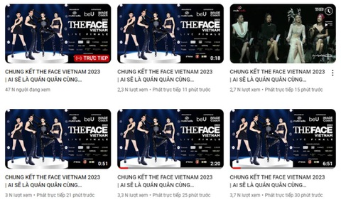 Anh Thư ‘vồ ếch’, chung kết The Face Vietnam 6 lần sập đường truyền - Ảnh 1. Đường truyền livestream trên YouTube 6 lần bị sập sau khi phát được vài chục phút
