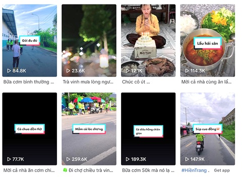 Khi công nhân lên mạng kiếm triệu view: Tan ca, đi chợ, nấu ăn... hút view - Ảnh 2. Trần Thị Thu Trang với những clip tích cực, hài hước thu hút từ hàng chục ngàn lượt xem