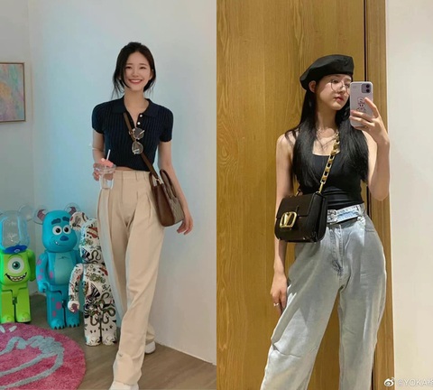 Triệu Lộ Tư bị 'vạch trần' cách ăn gian chiều cao, lạm dụng chỉnh ảnh - Ảnh 1. Nàng "tiểu hoa" khoe chiều cao với đôi chân dài thon thả trong loạt hình ảnh cá nhân