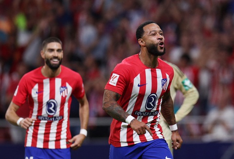 Điểm tin thể thao sáng 15-8: Neymar được ưu đãi 'khủng' ở Saudi Arabia - Ảnh 3. Atletico Madrid ăn mừng chiến thắng trước Granada - Ảnh: Reuters
