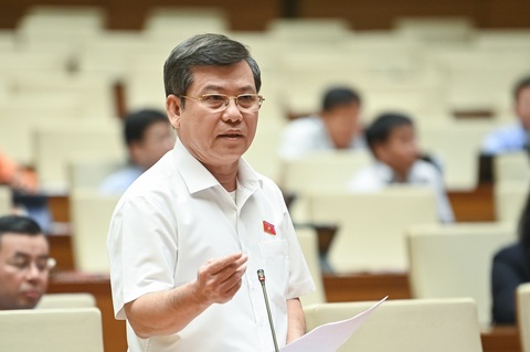 Bộ trưởng Bô Tư pháp: Có việc thông đồng dìm giá, 'quân xanh, quân đỏ' trong đấu giá - Ảnh 3. Viện trưởng Viện kiểm sát nhân dân tối cao Lê Minh Trí - Ảnh: GIA HÂN
