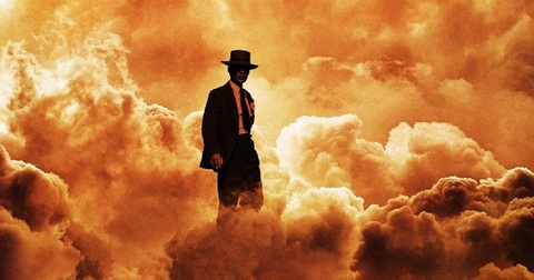 Khám phá cảnh nổ bom nguyên tử không CGI trong phim 'Oppenheimer' - Ảnh 1. Poster phim Oppenheimer