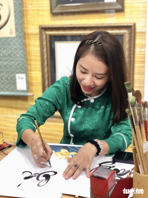 Có nhiều hoạt động trải nghiệm cho khách tham dự - Ảnh: HOÀI PHƯƠNG Có nhiều hoạt động trải nghiệm cho khách tham dự - Ảnh: HOÀI PHƯƠNG