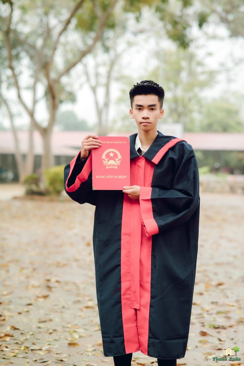 Loạt thí sinh điểm cao trúng tuyển vào các chương trình quốc tế và du học tại chỗ ĐH Duy Tân 2023 - Ảnh 4. Hán Gia Bảo trở thành tân sinh viên Đại học Duy Tân