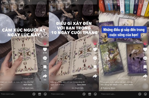 Nhiều bạn trẻ thích xem bài tarot dự đoán tình duyên, vận mệnh Nhiều bạn trẻ thích xem bài tarot dự đoán tình duyên, vận mệnh