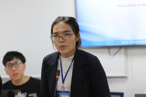 Mức lương 120 triệu cho lãnh đạo làm khoa học tại TP.HCM: Để có nghiên cứu xứng tầm - Ảnh 1. Bà Nguyễn Thị Thu Sương, trưởng phòng quản lý khoa học Sở Khoa học và Công nghệ TP.HCM - Ảnh: T.N
