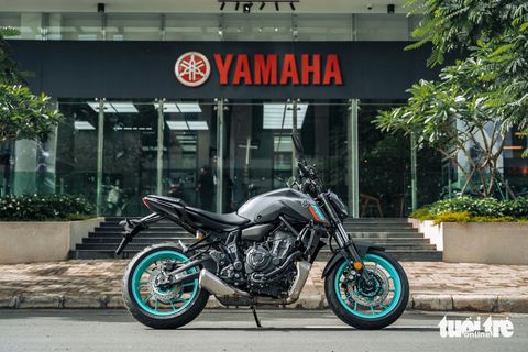Yamaha MT-07 2023 lần đầu xuất hiện tại Việt Nam: Giá 259 triệu đồng, khó có cửa trước Honda CB750 H - Ảnh 3. MT-07 2023 được trang bị ABS cả trước và sau.