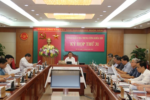 Bí thư Bến Tre Lê Đức Thọ vi phạm nghiêm trọng, đến mức phải xem xét kỷ luật - Ảnh 1. Quang cảnh kỳ họp - Ảnh: Ủy ban Kiểm tra Trung ương
