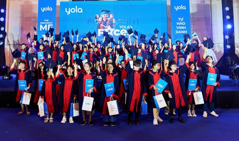 Yola và hành trình 14 năm ‘khai phóng sức mạnh tiềm năng’ tới học sinh - Ảnh 4. Gần 1.000 học viên xuất sắc được vinh danh tại chương trình Yola's faces - Ảnh: Yola