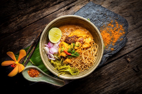 Thái Lan - lựa chọn du lịch MICE ưa thích của doanh nghiệp Việt Nam - Ảnh 5. Khao Soi, món ăn nổi tiếng ở Chiang Mai - Ảnh: Tổng cục Du lịch Thái Lan