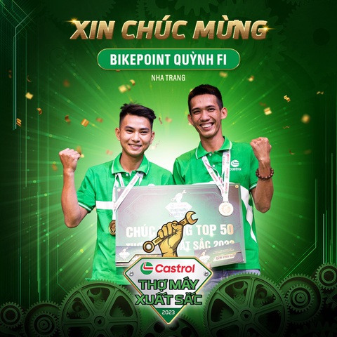 Castrol tăng tốc lộ trình sự nghiệp cho cộng đồng thợ máy trẻ - Ảnh 2. Nhờ ham học hỏi, anh Vị đã lọt Top 50 Thợ máy xuất sắc