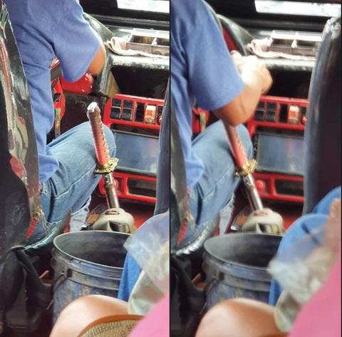 Ảnh vui 18-8: Con ai người nấy bế - Ảnh 2. Chỉ là cái cần số thôi, nghĩ đơn giản vậy đi.