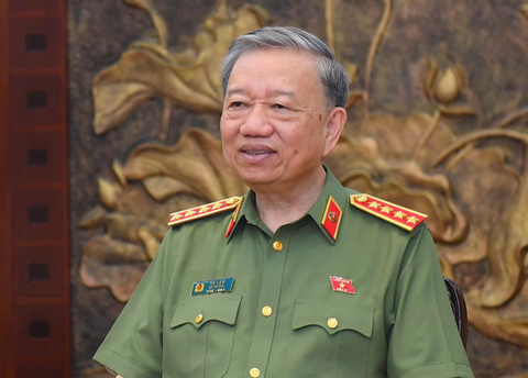 Đại tướng Tô Lâm, Ủy viên Bộ Chính trị, Bí thư Đảng ủy Công an Trung ương, Bộ trưởng Bộ Công an Đại tướng Tô Lâm - bộ trưởng Bộ Công an