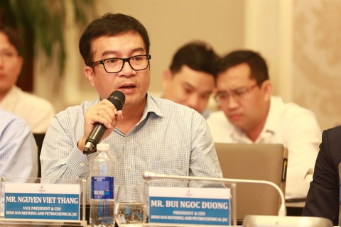 Phó Tổng Giám đốc BSR Nguyễn Việt Thắng phát biểu khai mạc Hội thảo Phó tổng giám đốc BSR Nguyễn Việt Thắng phát biểu khai mạc hội thảo