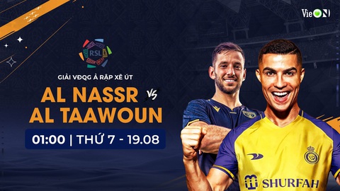 Người hâm mộ Việt Nam xem Ronaldo, Neymar thi đấu ở đâu? - Ảnh 2. Trận ra quân của Ronaldo và Al-Nassr ở mùa giải mới sẽ diễn ra vào rạng sáng 19-8 - Ảnh: VIEON