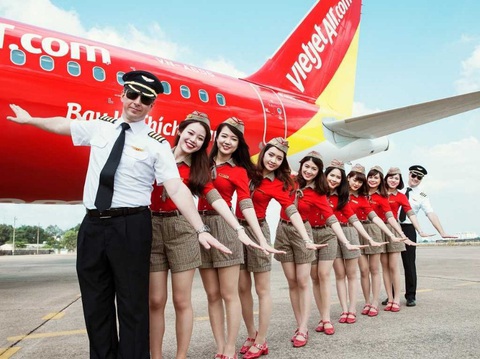 Ví điện tử Appota thêm tính năng ‘Đặt vé máy bay’ VietJet Air - Ảnh 2. VietJet Air - Top 3 hãng hàng không tại Việt Nam