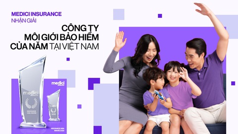 Medici đạt giải thưởng ‘Công ty môi giới bảo hiểm của năm’ - Ảnh 1. Medici đạt giải thưởng ‘Công ty môi giới bảo hiểm của năm’ - Ảnh 1.