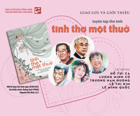 Chương trình giao lưu, giới thiệu tập thơ tình Tình thơ một thuở tại Đường sách TP.HCM Chương trình giao lưu, giới thiệu tập thơ tình Tình thơ một thuở tại Đường sách TP.HCM